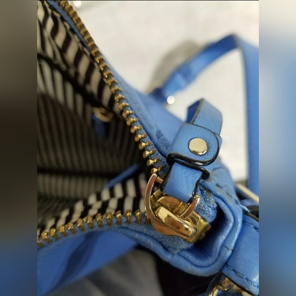 Kate Spade Blue Cobble Hill Small Ella Crossbody Tote Handbag Purse - Picture 12 of 13